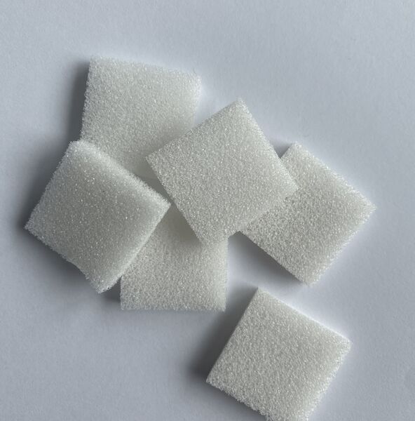 Several square pieces of BioCor® corrosion protection foam.
